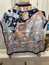 Load image into Gallery viewer, Hermes Silk Scarf «L'Epopee d'Hermes Detail » by Jan Bajtlik.