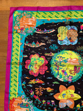 Load image into Gallery viewer, HERMES 100% SILK TWILL Scarf « Ballade de Heian » by Natsuno Hidaka.
