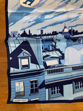 Load image into Gallery viewer, Hermes Silk Scarf «Minuit au Faubourg » by Dimitri Rybaltchenko.