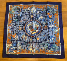 Load image into Gallery viewer, Hermes Silk Twill Scarf “Turandot” by Natsuno Hidaka