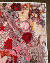 Load image into Gallery viewer, Hermes Silk Twill Scarf “Dans Un Jardin Anglais” by Alice Shirley.