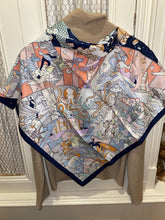 Load image into Gallery viewer, Hermes Silk Scarf «L'Epopee d'Hermes Detail » by Jan Bajtlik.