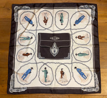 Load image into Gallery viewer, Special edition Hermes Silk Twill Scarf «Les banquiers » by Hugo Grykar