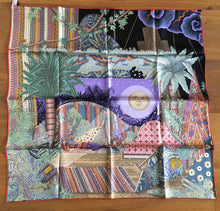 Load image into Gallery viewer, Hermes Silk Scarf “Acte III, Scene I, La Clairiere» by Edouard Baribeaud.