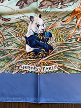 Load image into Gallery viewer, Hermes Silk Twill Scarf “Sichuan” by Robert Dallet.