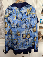 Load image into Gallery viewer, Hermes Silk Scarf “Concerto” Louis Clerc.