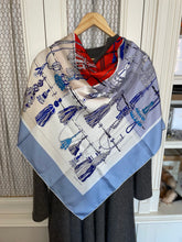 Load image into Gallery viewer, Hermes Silk Scarf “Passementerie” by Françoise Héron.