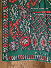 Load image into Gallery viewer, Hermes Silk Wash GM Shawl «Kelly en Perles » 140.