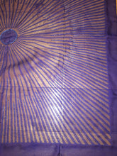 Load image into Gallery viewer, Precious Embroidered Hermes Silk Scarf “Soleil Du Soir” 140