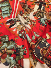 Load image into Gallery viewer, Hermes Silk Plume “Kachinas” by Kermit Oliver 140