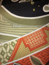 Load image into Gallery viewer, Hermes Silk Twill Scarf “Duo Cosmique” by Kohei Kyomori.