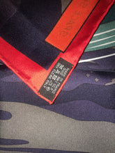 Load image into Gallery viewer, Hermes Silk Twill Scarf “Space Shopping Au Faubourg” by Dimitri Rybaltchenko.