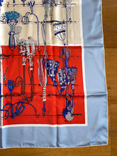 Load image into Gallery viewer, Hermes Silk Scarf “Passementerie” by Françoise Héron.