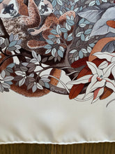 Load image into Gallery viewer, Hermes Silk Scarf «Au Coeur de la Vie» by Aline Honoré.