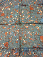 Load image into Gallery viewer, Hermes Silk Shawl “Lalbhai” by Michel Duchene 140