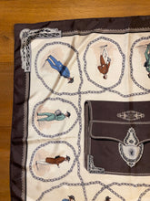 Load image into Gallery viewer, Special edition Hermes Silk Twill Scarf «Les banquiers » by Hugo Grykar