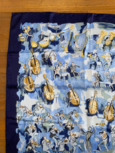 Load image into Gallery viewer, Hermes Silk Scarf “Concerto” Louis Clerc.