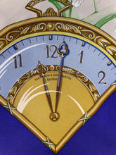 Load image into Gallery viewer, Special edition Hermès Silk Scarf « Chariot » for the occasion of 250th anniversary of the watchmaker Vacheron Constantin by Laurence Bourthoumieux (Toutsy).