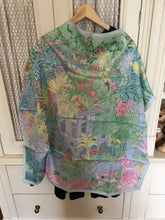 Load image into Gallery viewer, Hermes Silk Scarf “Faubourg Tropical” by Octave Marsal and Théo de Gueltzl.