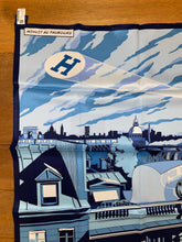 Load image into Gallery viewer, Hermes Silk Scarf «Minuit au Faubourg » by Dimitri Rybaltchenko.