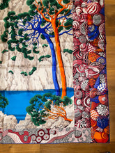 Load image into Gallery viewer, Hermes Silk Plume GM Shawl “Sieste Au Paradis” 140