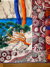 Load image into Gallery viewer, Hermes Silk Plume GM Shawl “Sieste Au Paradis” 140