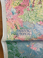Load image into Gallery viewer, Hermes Silk Scarf “Faubourg Tropical” by Octave Marsal and Théo de Gueltzl.