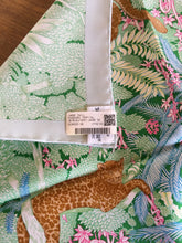 Load image into Gallery viewer, Hermes Silk Scarf “Faubourg Tropical” by Octave Marsal and Théo de Gueltzl.