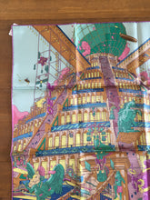 Load image into Gallery viewer, Hermès Silk Scarf «La Legende du Cheval a Plumes» by Ugo Gattoni