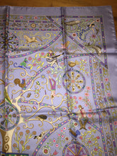Load image into Gallery viewer, Hermes Silk Scarf “Peuple Du Vent” by Christine Henry