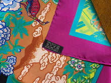 Load image into Gallery viewer, HERMES 100% SILK TWILL Scarf « Ballade de Heian » by Natsuno Hidaka.