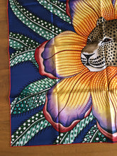 Load image into Gallery viewer, Hermes Silk Scarf “Baobab Cat” by Ardmore Artists
