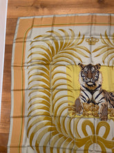 Load image into Gallery viewer, Hermes Silk Dip Dye GM Shawl “Tigre Royal” 140.