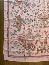 Load image into Gallery viewer, Hermes Silk Mousseline GM Shawl “Carre Kantha” 140.