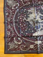 Load image into Gallery viewer, Hermes Double-faced silk scarf “C’est la Fête” by Daiske Nomura