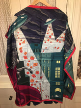 Load image into Gallery viewer, Hermes Silk Twill Scarf “Space Shopping Au Faubourg” by Dimitri Rybaltchenko.