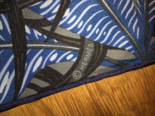 Load image into Gallery viewer, Hermes Silk Twill Scarf “Jaguar Quetzal” by Alice Shirley.