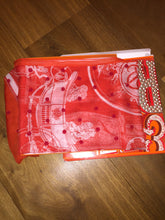 Load image into Gallery viewer, Hermes Beaded Silk Mousseline Scarf Ex Libris Au Pois Couture