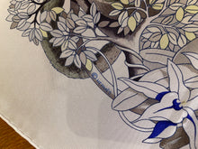 Load image into Gallery viewer, Hermes Silk Scarf «Au Coeur de la Vie» by Aline Honoré.