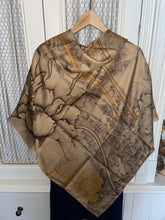 Load image into Gallery viewer, Hermes Silk Scarf "A l'Ombre des Pivoines". Designed by Octave Marsal/Théo de Gueltzl.