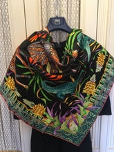 Load image into Gallery viewer, Hermès Silk Scarf « La Marche Du Zambeze » by Ardmore Artists