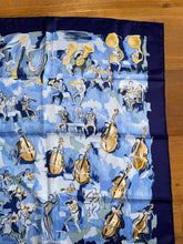 Load image into Gallery viewer, Hermes Silk Scarf “Concerto” Louis Clerc.