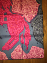 Load image into Gallery viewer, Hermes Silk Twill Scarf “La Cite Cavaliere” by Octave Marsal.
