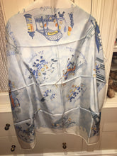 Load image into Gallery viewer, Hermès Silk Twill Scarf « Les Triples » by Nicole Lambert