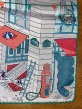 Load image into Gallery viewer, Hermes Silk Scarf “Le Grand Prix Du Faubourg” by Ugo Gattoni.