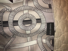 Load image into Gallery viewer, Precious Embroidered Hermes Silk Maxi Twilly “Eperon D’Or Oiseaux Fleuris”