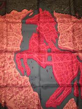 Load image into Gallery viewer, Hermes Silk Twill Scarf “La Cite Cavaliere” by Octave Marsal.
