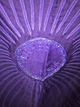 Load image into Gallery viewer, Precious Embroidered Hermes Silk Scarf “Soleil Du Soir” 140