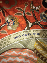 Load image into Gallery viewer, Hermes Silk Twill Scarf “Duo Cosmique” by Kohei Kyomori.