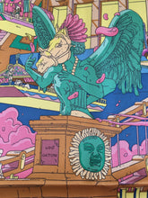 Load image into Gallery viewer, Hermès Silk Scarf «La Legende du Cheval a Plumes» by Ugo Gattoni